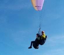Vol saut parapente biplace tandem Vosges Gerardmer 1